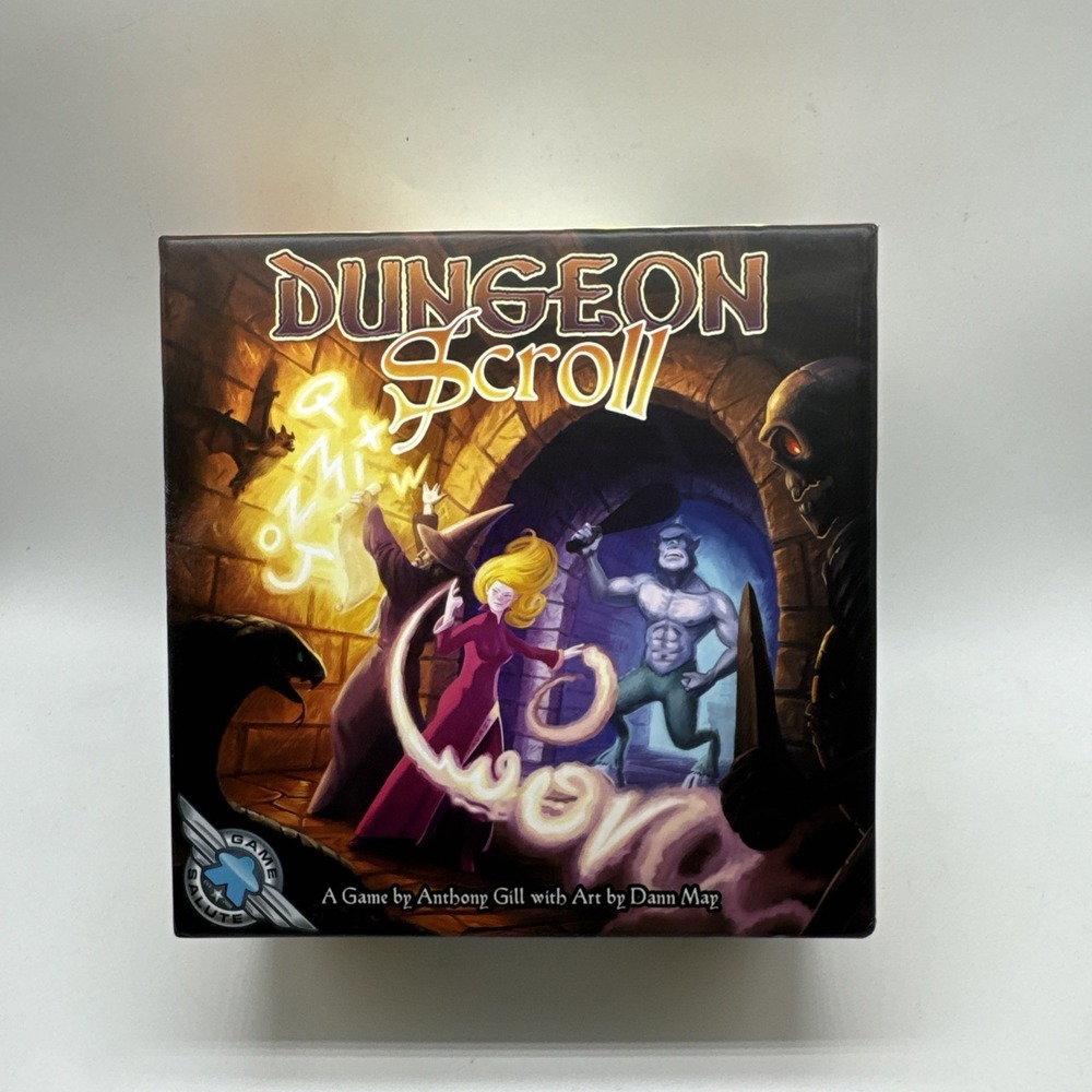 Game Salute Dungeon Scroll Board Game GSUH1620 Word Adventure Game